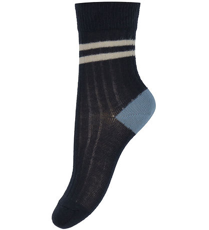 FUB Strømoer - 2-pak - Rib - Dark Navy