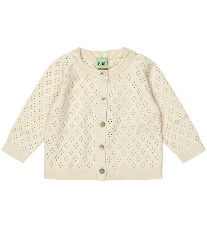 FUB Cardigan - Strik - Ecru