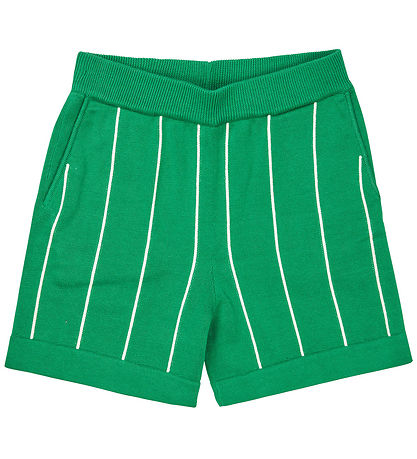 FUB Shorts - Strik - Basil/Ecru