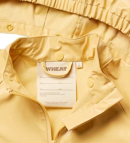 Wheat Regnjakke - PU - Chardy - Gul