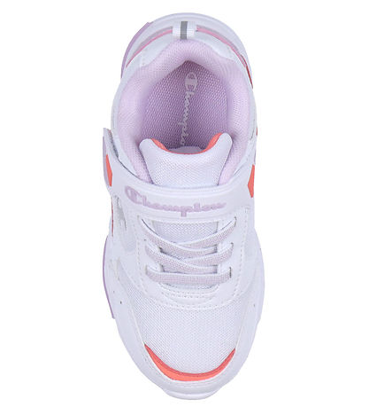 Champion Sko m. Lys - Wave Low Cut - Hvid/Lilla/Rosa