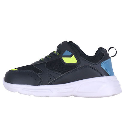 Champion Sko m. Lys - Wave Low Cut - Sort/Blå/Hvid