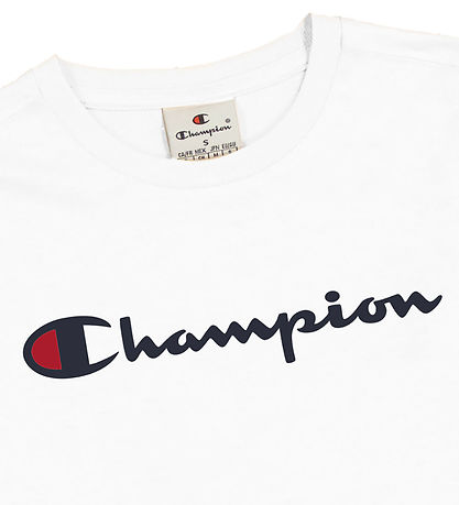 Champion T-shirt - Hvid m. Logo