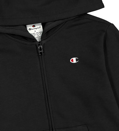 Champion Cardigan - Full Zip - Sort m. Logo
