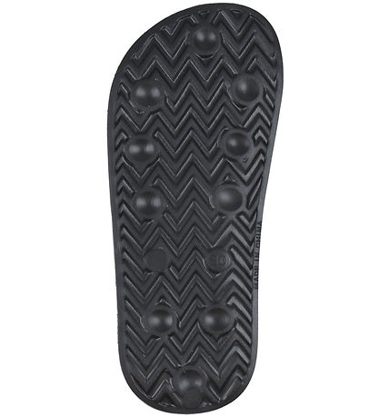 Calvin Klein Badesandaler - Logo Print Pool Slide - Sort