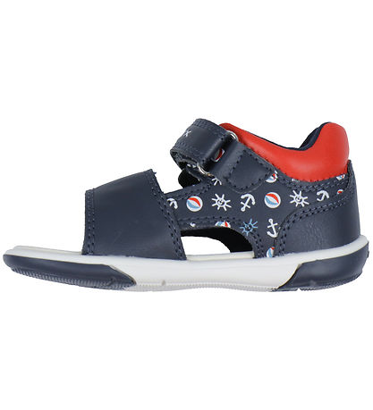Geox Sandaler - Zapito - Navy/Rød