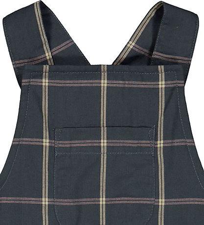 Müsli Smækbukser - Check - Night blue/Cashmere