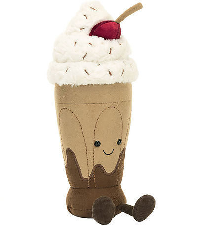 Jellycat Bamse - 25x12 cm -  Amuseables Marin Chocolate Milkshak