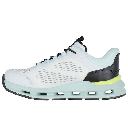 Skechers Sko - Vista Lane - Hvid/Sort/Turkis