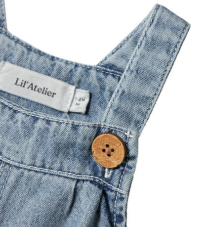 Lil Atelier Smækbukser - NbfFunda - Medium Blue Denim