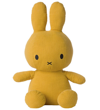 Bon Ton Toys Bamse - 33 cm - Miffy Mousseline - Gul