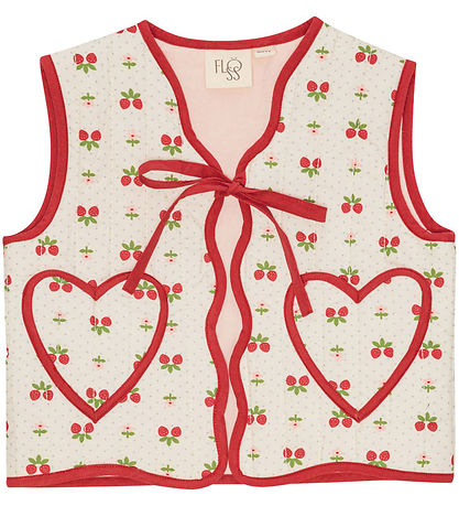 Flöss Vest - Sofia - Soft White Berry