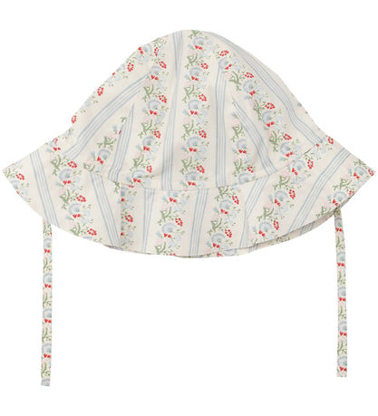 Flöss Solhat - Abigail - Soft White/Bright Blue
