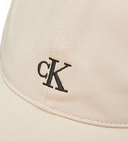 Calvin Klein Kasket - Monogram Baseball - Oyster Grey