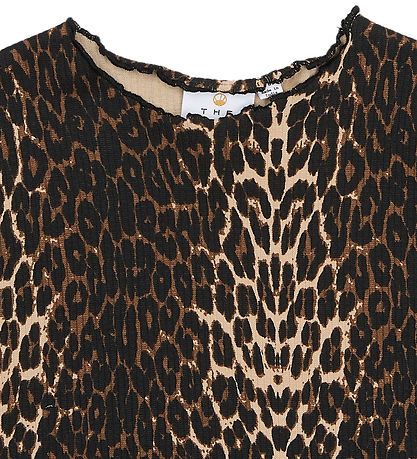 The New T-shirt - Rib - TnEllen - Oxford Tan AOP