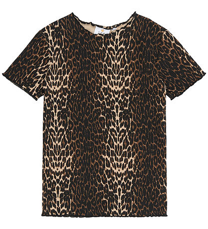 The New T-shirt - Rib - TnEllen - Oxford Tan AOP