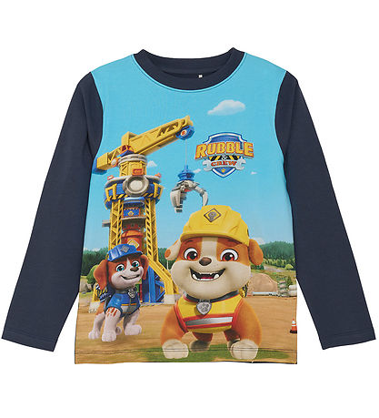 Minymo Bluse - Paw Patrol - Blue Nights