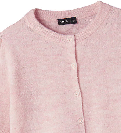 LMDT Cardigan - Strik - NlfLodet - Pink Tulle