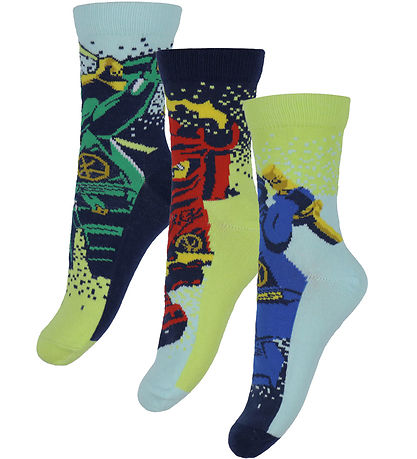LEGO® Wear Ninjago Strømper - 3-pak - Dark Blue