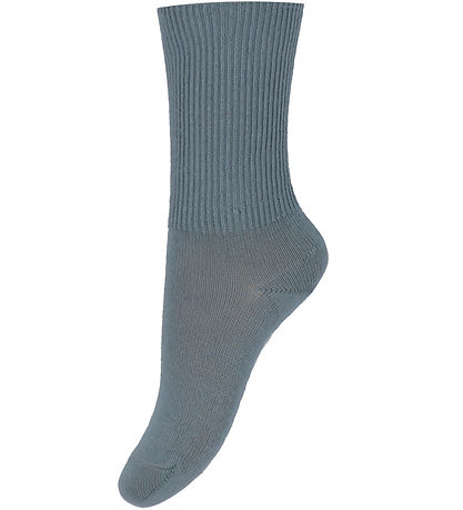 GoBabyGo Strømper - Non Slip Socks - Dusty Blue