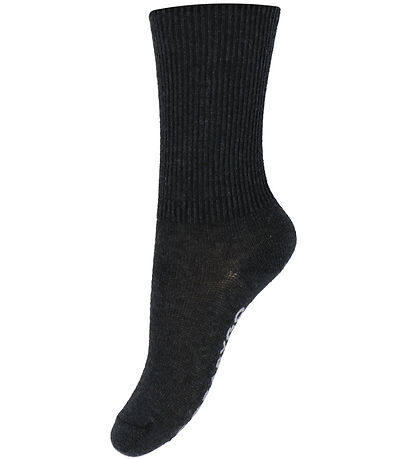 GoBabyGo Strømper - Non-Slip socks - Dark Grey Melange