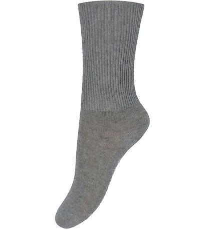 GoBabyGo Strømper - Non-Slip Socks - Grey Melange