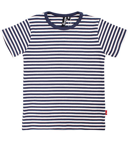 Danefæ T-shirt - Rib - DaneStory - Navy/Chalk