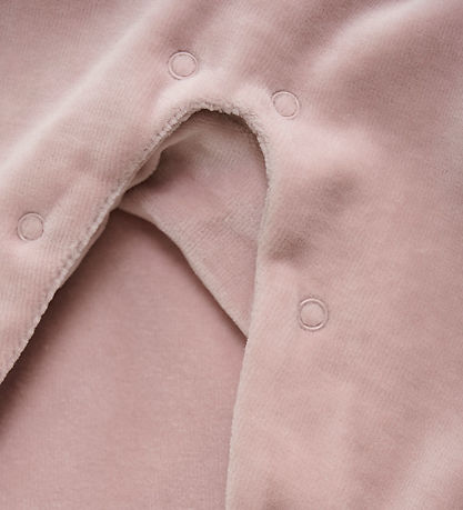 Fixoni Sparkedragt m. Body l/æ - Velour -  Shadow Gray