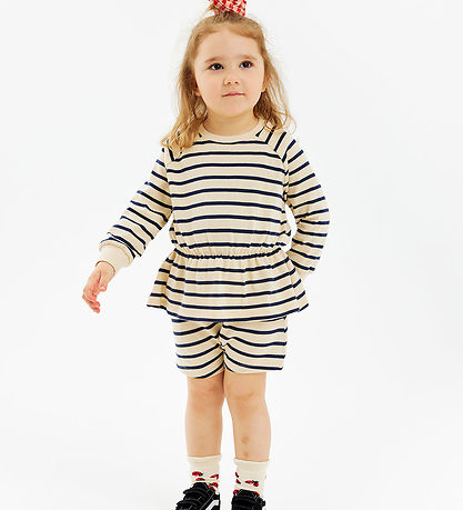 The New Shorts - TnstNat - Mood Indigo Striped