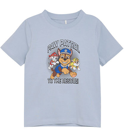 Minymo T-shirt - Paw Patrol - Blue Fog