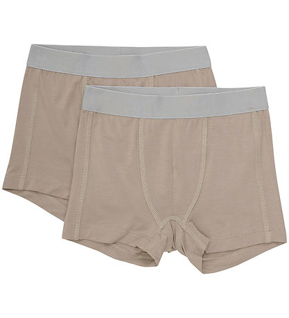 Minymo Boxershorts - 2-pak - Viskose - Simply Taupe