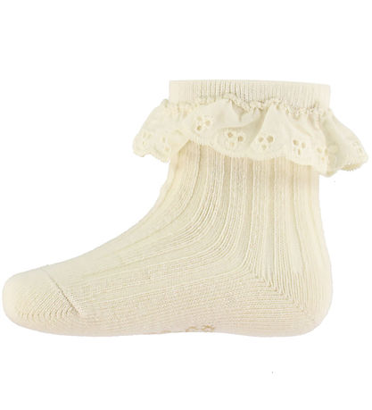 Lil` Atelier Strømper - Rib - NmfFarikke -  Turtledove