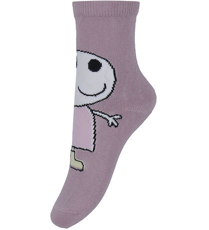 Name It Strømper - Gurli Gris - 3-pak - Nmfdassa - Elderberry
