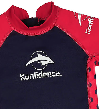 Konfidence Badeheldragt - UV50+ - Pink/Navy