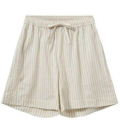Sofie Schnoor Shorts - Zahrasy - Antique White m. Striber