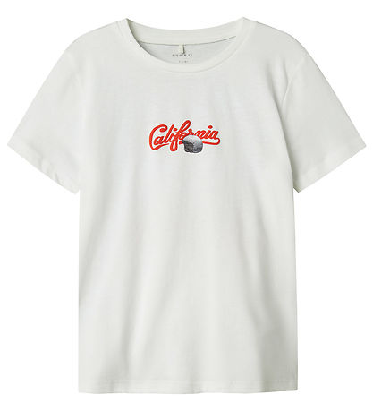 Name It T-shirt - NkmHort - Bright White