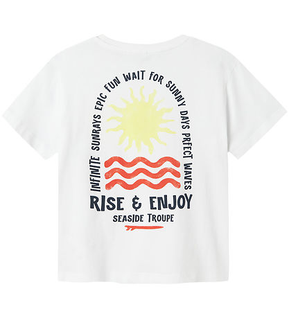 Name It T-Shirt - NkmFome - Bright White