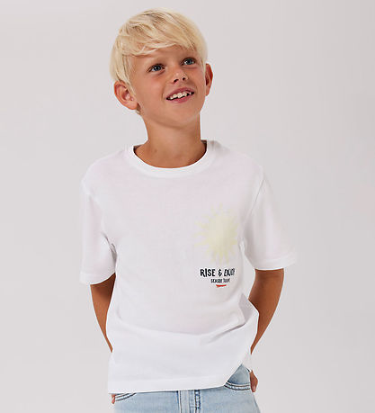 Name It T-Shirt - NkmFome - Bright White
