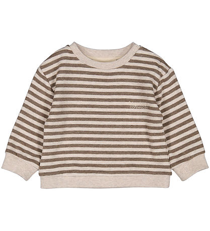 MarMar Sweatshirt - Tammas B - Brown Stripe Melange