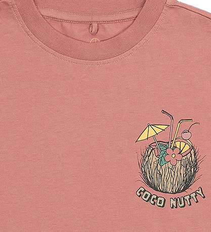 The New T-shirt - TnOleen - Old Rose m. print