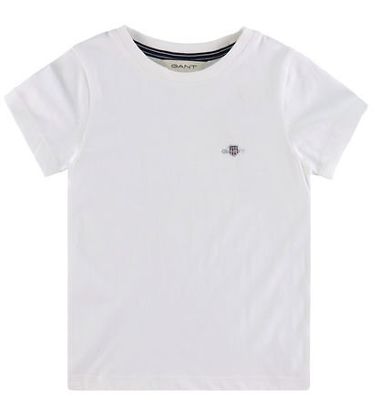 GANT T-shirt - Shield - Hvid