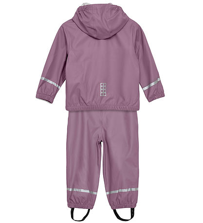 LEGO® Wear Regntøj m. Seler - PU - LWJivan 200 - Light Purple