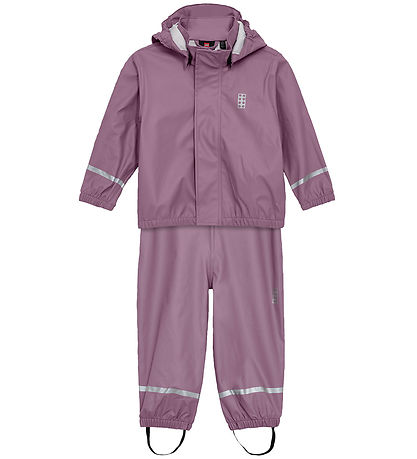 LEGO® Wear Regntøj m. Seler - PU - LWJivan 200 - Light Purple