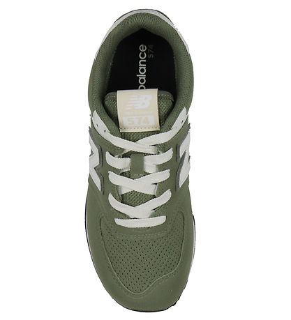 New Balance Sko - 574 - Dark Olivine/Sea Salt