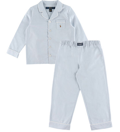 Polo Ralph Lauren Nattøj - Oxford - Polo Blue Hyacinth
