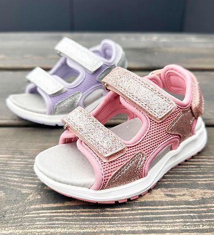 Viking Sandaler - Anchor Glitter 3V - Light Pink
