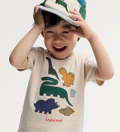 Liewood T-shirt - Apia - Dinosaurs / Sandy