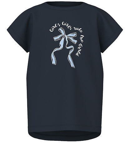 Name It T-shirt - NkfVigea - 2-pak - Ballerina/Dark Sapphire
