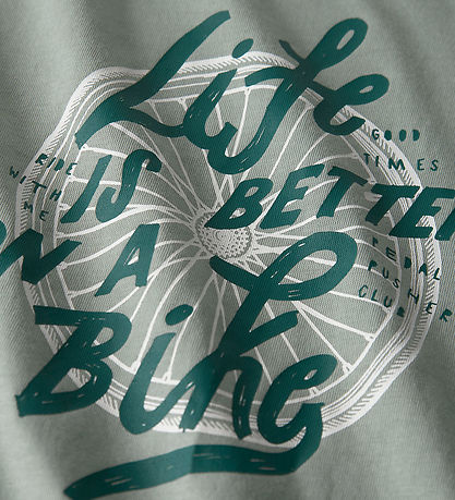 Name it T-shirt - NkmVagno - Slate Gray/Bike