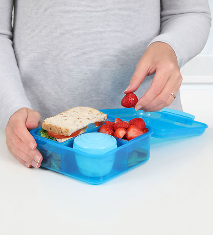 Sistema Madkasse - 1,25 L - Bento Cube - Blå